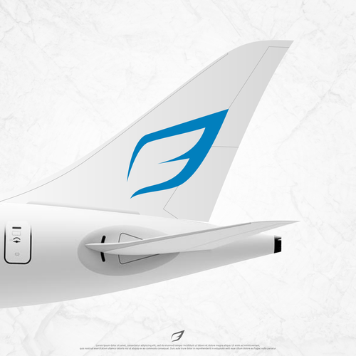 Airplane Monogram Design by petir jingga