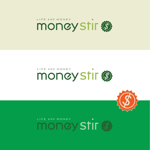 Design personal finance blogger logo for Money Stir デザイン by Good Majick