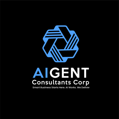 AI Agent Company: Appealing to small to medium sized businesses. Design by Ghouvan