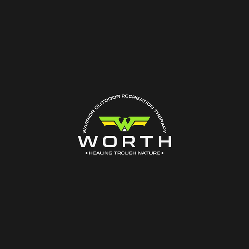 Warrior Outdoor Recreation Therapy - WORTH Logo Design Contest Ontwerp door Ion-Art