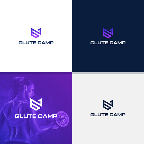 Logo for empowered woman strength training group class Design by patogonzalez