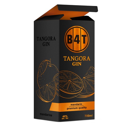 Premium Spirits Brand - Bottle Packaging Design Design by Melissa Solano