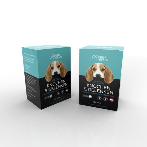 German dog food company needs a remarkable Box-Design for 1st Product (Healthy Snack) Design by znakovanj
