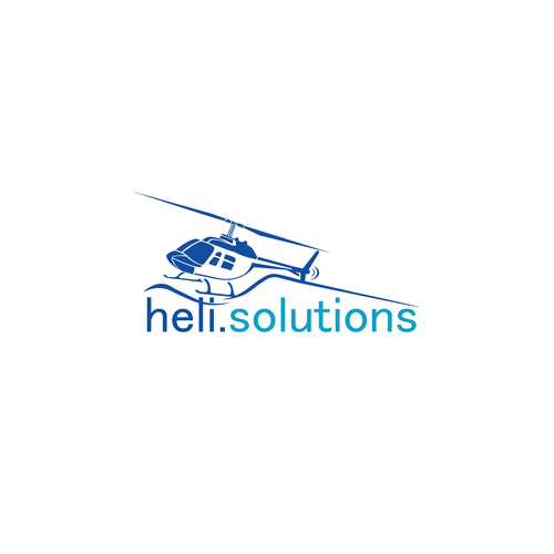 Heli.Solutions logo Design réalisé par ©ZHIO™️ ☑️