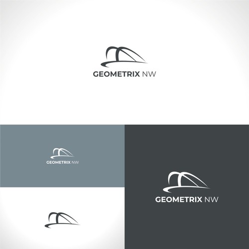 Bridge Construction Logo for Geometrix NW Design by MAhi2014