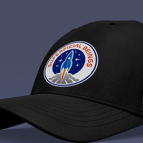 Design a fun rocket/spaceship logo for a NASA and outerspace inspired streetwear brand Design by Boaprint