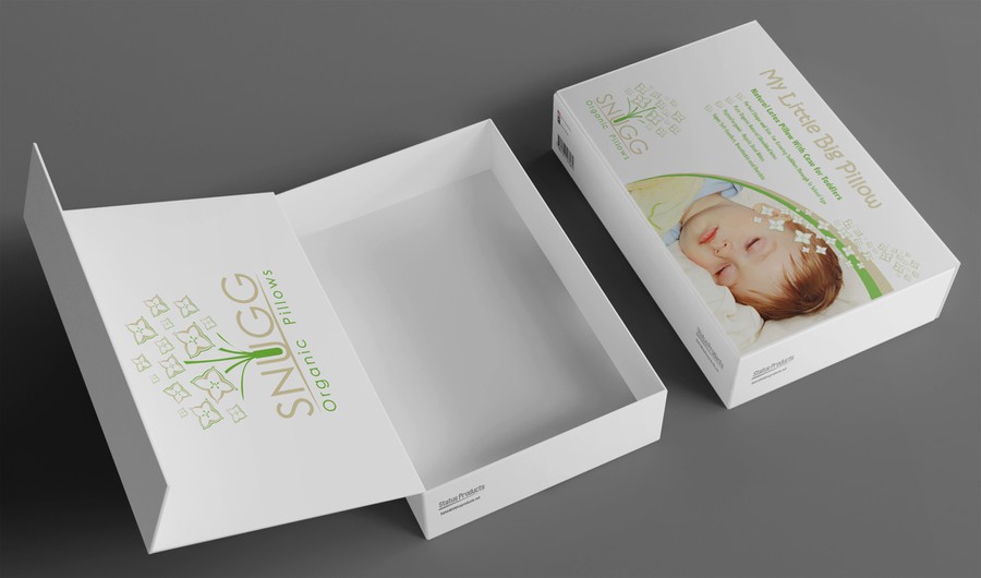 Create A Packaging Design For An Organic Childrens Pillow