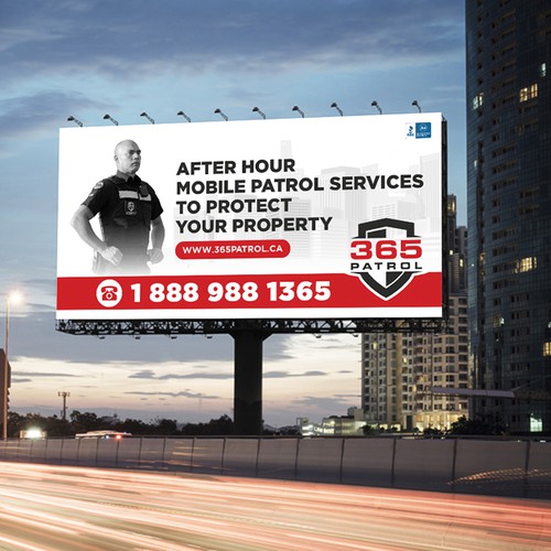 I need a billboard design for a Security Guard Company Design by symsdn