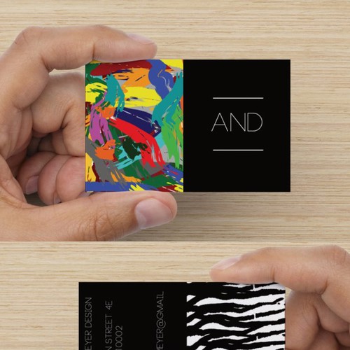 Design di Create a beautiful designer business card di nickbuggenhout