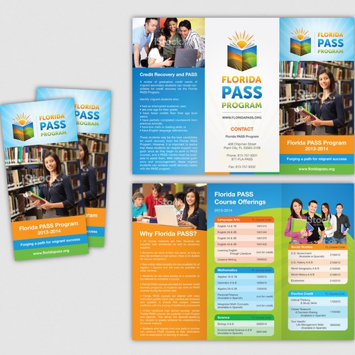 Create a Brochure for Florida PASS Design by Rochelledesign