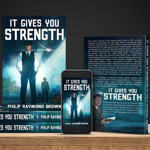 Science Fiction/Historical Fiction Book Cover Design by CANDesigner