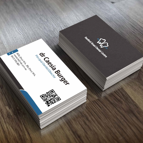 create professional cards for our dental business Design réalisé par grintdeveraux