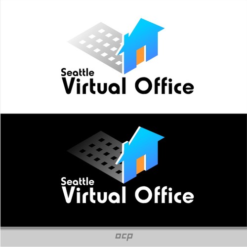 Virtual Offices - logo design Diseño de ocp