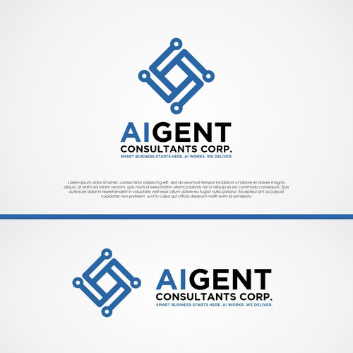 AI Agent Company: Appealing to small to medium sized businesses. Design by Vera™