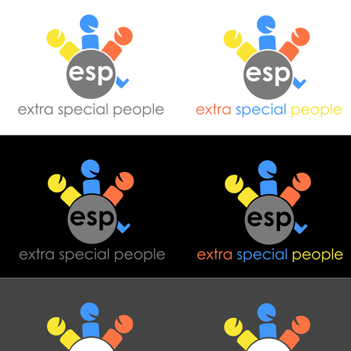 create a logo for Extra Special People, Inc.-- and you'll change lives! Design by Megan Kluttz