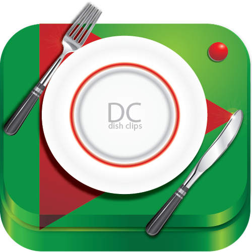 Design di iOS App icon for DishClips Restaurant Guide di dramatic's 7