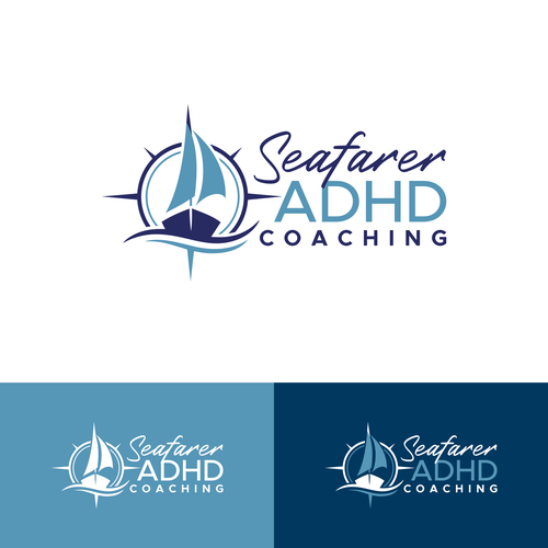 Abstract sailboat logo to evoke navigation and adventure Design by rzaltf