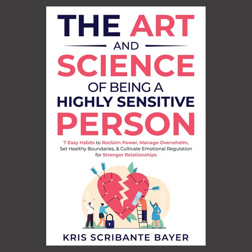 Fantastic HSP Solutions Book Cover Design by Unboxing Studio