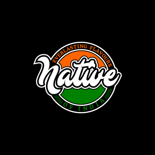 Logo for Food and beverage company focused on selling indigenous food products from all over India Design réalisé par d'jront