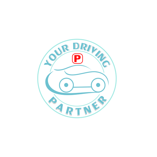 Design my driving instructor business logo - for "your driving partner"! Design by journeydsgn