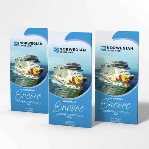 Chocolate Bar Wrapper for Cruiseline Design by StudioUno