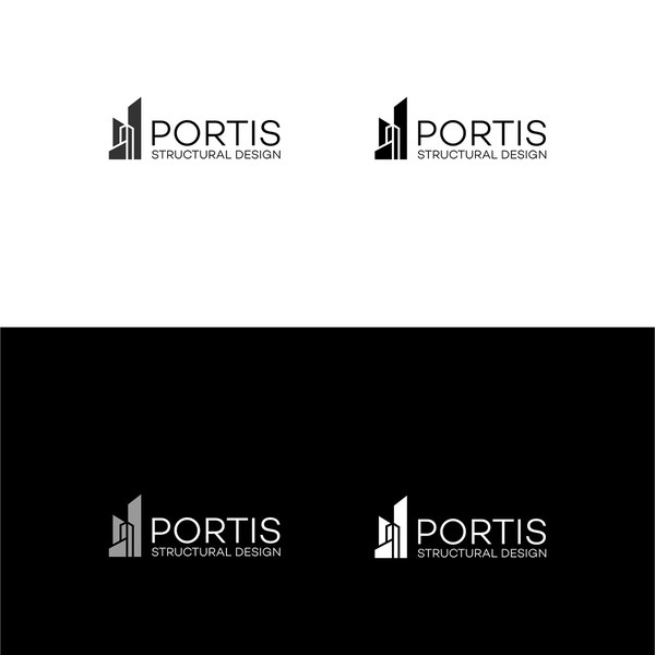 Design by deleted-348183 titled "Create a contemporary logo for architect & building designer Portis"