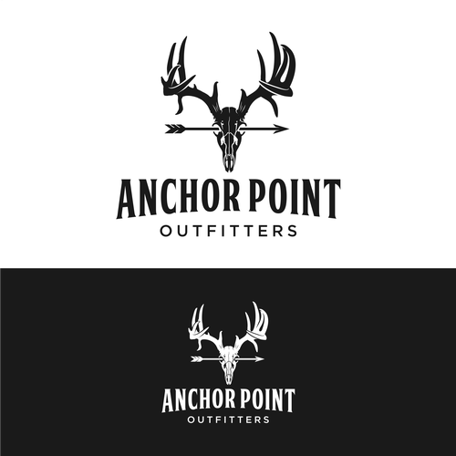 Vintage hunting logo to appeal to bow hunters of all generations Diseño de Pulung_Studio