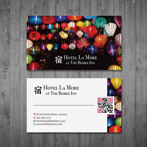 Design Business Card for Boutique Hotel di Tcmenk