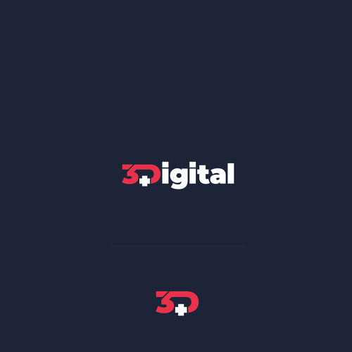 Compelling LOGO for a newly created 3D modeling / AR / VR company Design by phifx