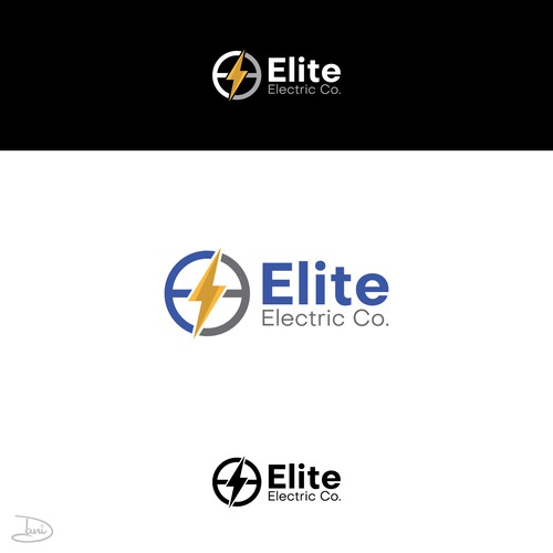 Elite Electric Co. Logo Design Design by Ba_Dani