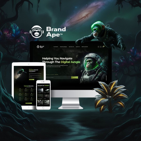 Design by set4net titled "Domain Sales Website Redesign"