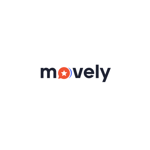 movely wesbite logo design Design by Striker29
