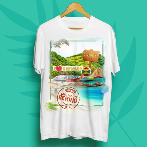 Airline swag t shirt Design by Mohamed Eltolemy