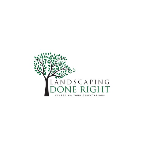 Searching for Clean, Indelible Logo for Landscaping Company Design by Arwen14