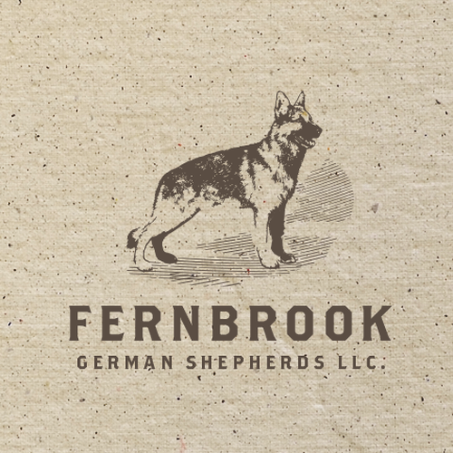 German Shepherd Logo Design