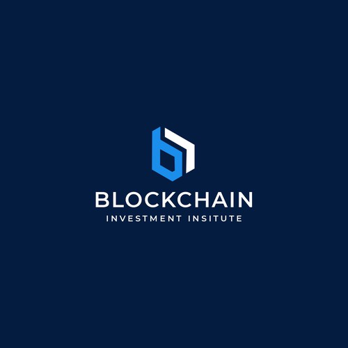 Blockchain creative logo contest Design by Delmastd