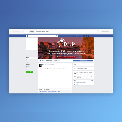 Facebook cover contest entry by AEI™