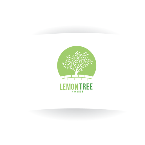 Lemon Tree Houses Logo Folegandros Island Resort in Greece! Design by Outer Space Media