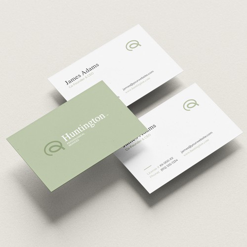 We need a calming sage green color palette, clean/classic font, and unique logo. Design by Shorttox™