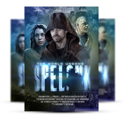 Poster for Apocalyptic sci fi film Design by EPH Design