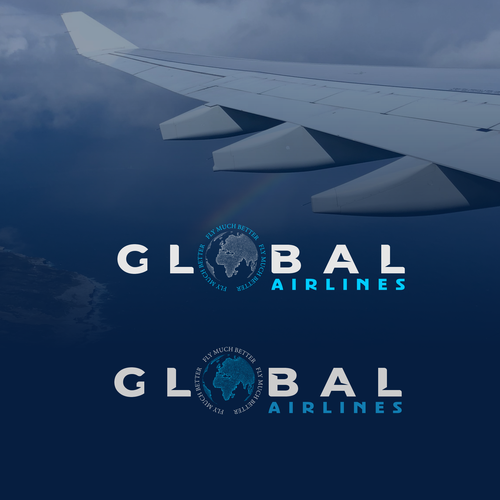 Take off! A Brand New Global Airline logo! Design by BrandGrowerッ