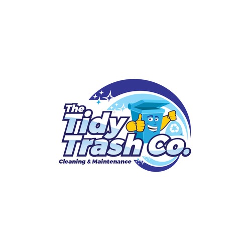 Design Clean Trash Can company Logo Design Contest di Hanamichie