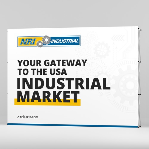 Design a banner for an automation exhibition Design von Manish Roul