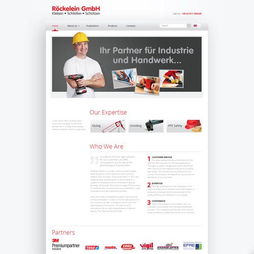 Web page design contest entry by Hamdi Rizal