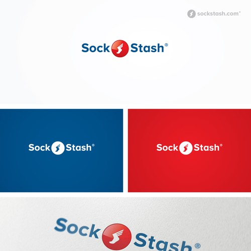 SockStash.com needs a new logo デザイン by u l t r a m a r i n™