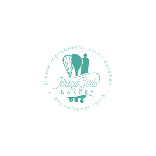 Design a fun, playful logo for Jersey Girls Bakery Logo design contest