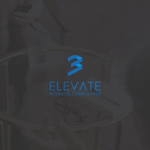 new consulting firm logo Diseño de hand