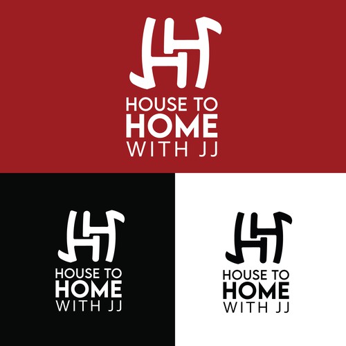 コンペ「"House to Home with JJ" REAL ESTATE AGENT LOGO!!」のデザイン by Farjana_Shilaさん 