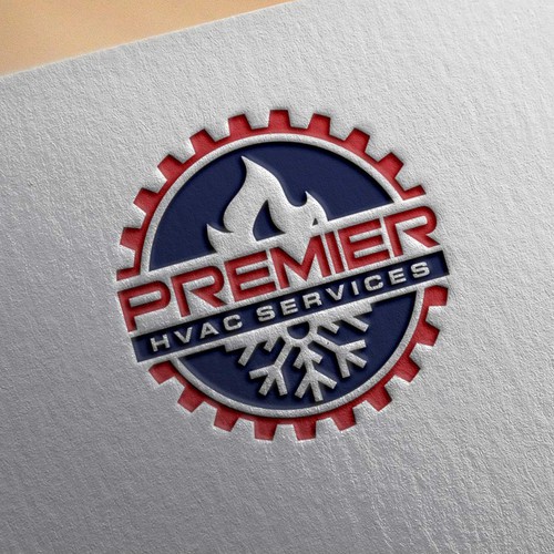 LOGO for HVAC Company (Air-conditioning, cooling and heating) Design by 7statis