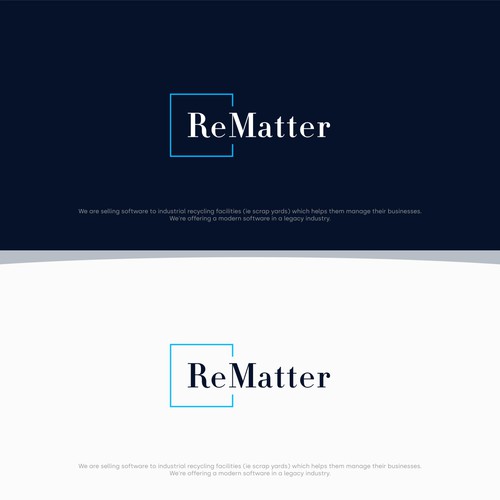 Modern, industrious logo for recycling software Design by ajie™